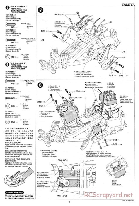 Tamiya - 58058 - Manual • Blackfoot • RCScrapyard - Radio Controlled ...