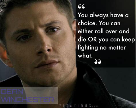 Dean Winchester Quotes - Top 10 Best - Supernatural Quotes