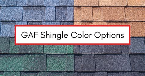 GAF Shingle Colors | AIC Roofing & Construction