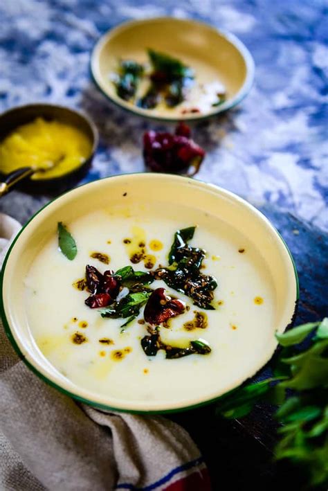 Gujarati Kadhi Recipe, How to make Gujarati Kadhi, a spicy and sweet ...