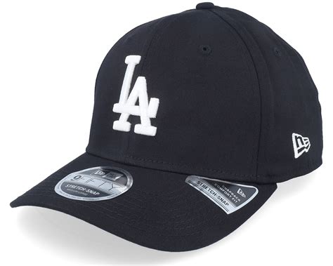 Los Angeles Dodgers 9Fifty Stretch Snap Black/White Snapback- New Era ...