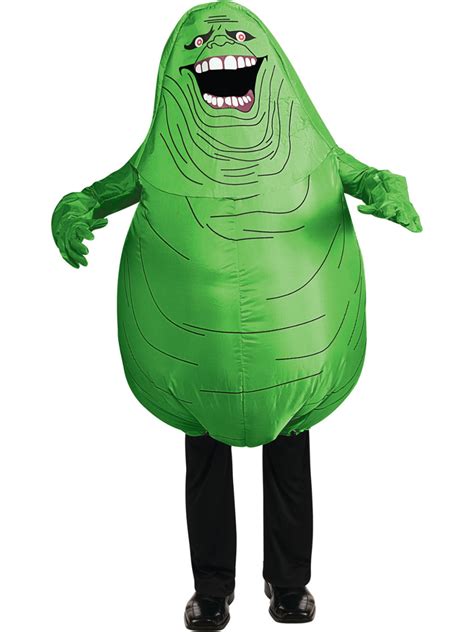 Mens Ghostbusters Slimer Inflatable Costume