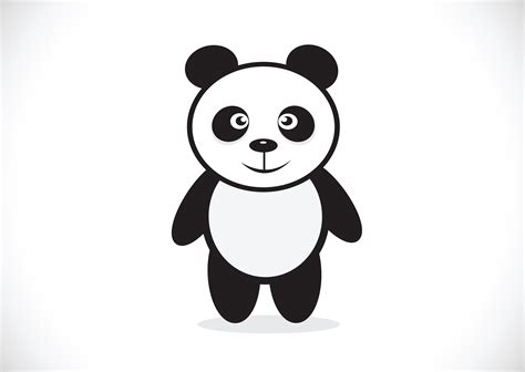 Panda cartoon character 645283 Vector Art at Vecteezy