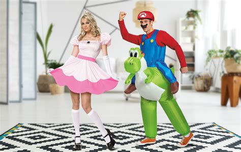 Super Mario Costumes Mario Luigi Yoshi Princess Peach Halloween – Telegraph