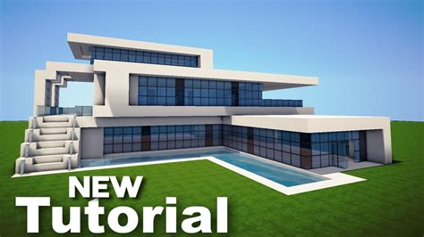 Minecraft: How to Build a Realistic Modern House - Mansion Tutorial ...