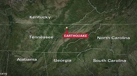 3.6 magnitude earthquake hits Tennessee, felt as far away as Georgia ...