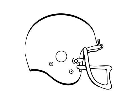 How To Draw A Football Helmet - Cliparts.co