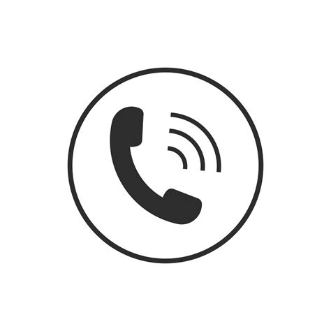 Phone Call icon symbol vector in trendy flat style Call icon, sign for ...