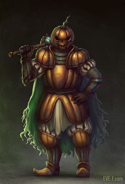 Pumpkin Knight by SophoraEve on DeviantArt