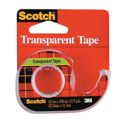 3M Scotch Transparent Tape 1/2" x 450" #144 | PTL ONE