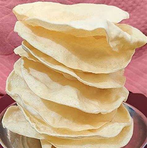 Buy Sri Ayyappa PLAIN APPALAM-450 g- Traditional Homemade Fryums/Papad ...