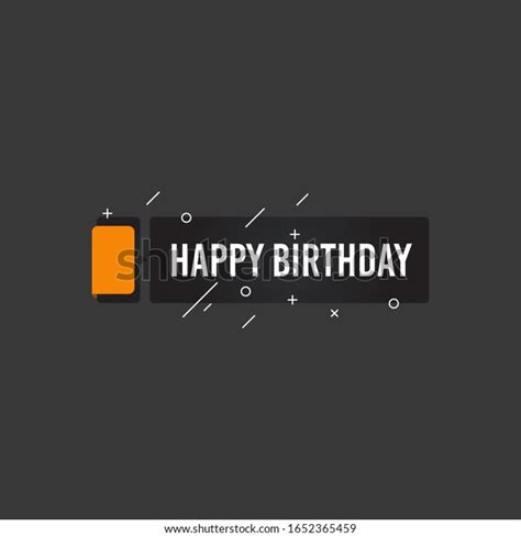 Happy Birthday Shape Banner Star Design Stock Vector (Royalty Free ...