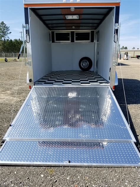 Custom Design 7x16 Enclosed Trailer. - USA Cargo Trailer