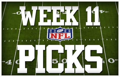 Best Betting Picks: NFL Week 11 | BigOnSports