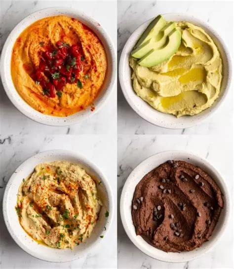 Homemade Hummus- 4 WAYS! - Food with Feeling