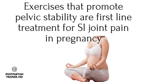 SI Joint Pain In Pregnancy (What You Can Do About It) - Postpartum ...