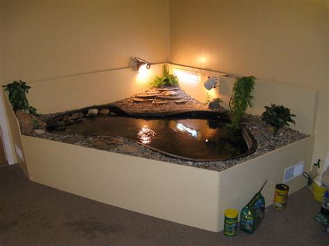 Housing the Aquatic Turtle | Turtle habitat, Turtle terrarium, Aquatic ...