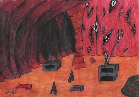 Wall Of Flesh - Terraria by Davexx100 on DeviantArt