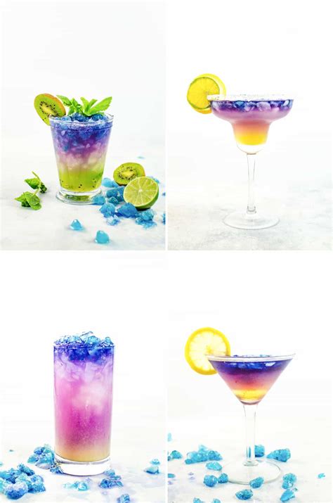 Magical Color Changing Cocktails (Galaxy Cocktails) - The Flavor Bender