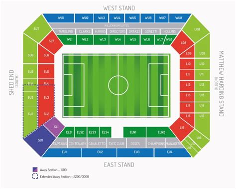 Stamford Bridge Stadium Map - Clemmy Cassandry