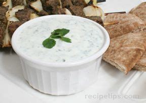 Yogurt Mint Sauce Recipe - RecipeTips.com