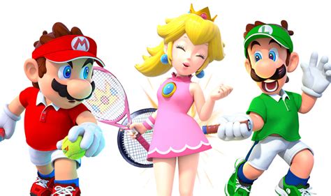 Mario Tennis Aces Concept Art & Characters