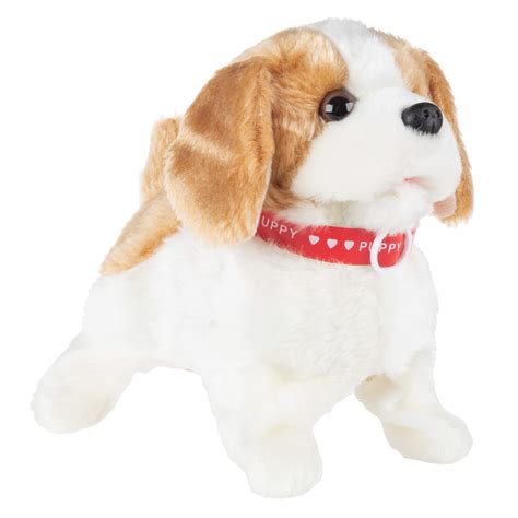 Buy Happy Trails Interactive Plush Puppy Toy– Battery Operated Dog That ...