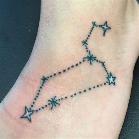 20 Infamous Leo Constellation Tattoo Ideas with Meanings - SESO OPEN