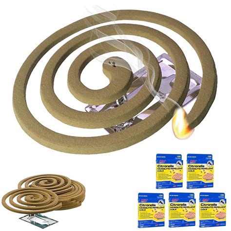 5PK Mosquito Repellent 20 Coils Outdoor Use Lasts 5-7 Hours 10Ft ...