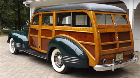 1941, Packard, 110, Station, Wagon, Woodie, Classic, Old, Vintage ...