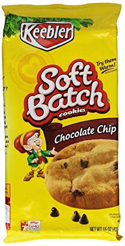 Keebler Soft Batch Chocolate Chip Cookies, 15-Ounce (Pack of 6) - Buy ...