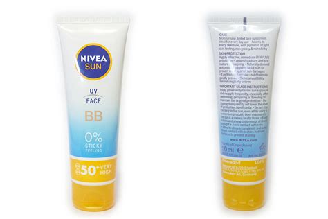 Nivea Sun UV Face BB Cream | Review - Jello Beans