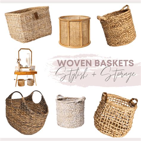 Woven Baskets for Storage - Chic Inexpensive Storage Ideas from Target