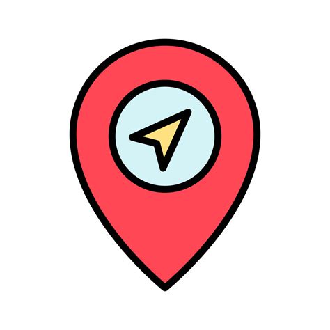 Navigate Location Icon 2458772 Vector Art at Vecteezy