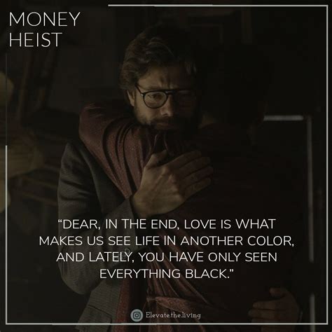 Ending Scene of Money Heist series. | Berlin quotes, Life, Dear