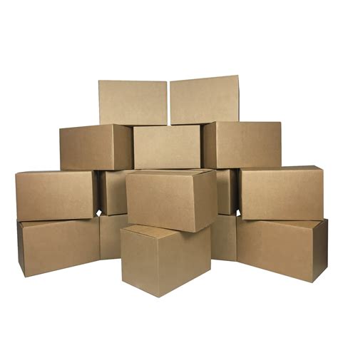 15 Small Moving Boxes - 16x10x10 - Cardboard Box Packing Shipping ...