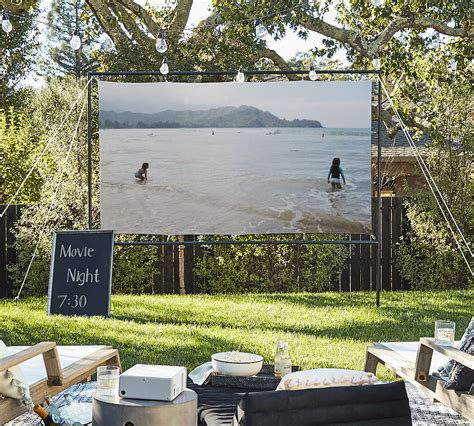 Outdoor Movie Screen | Pottery Barn