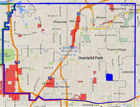 Shawnee Mission School District Map | Living Room Design 2020