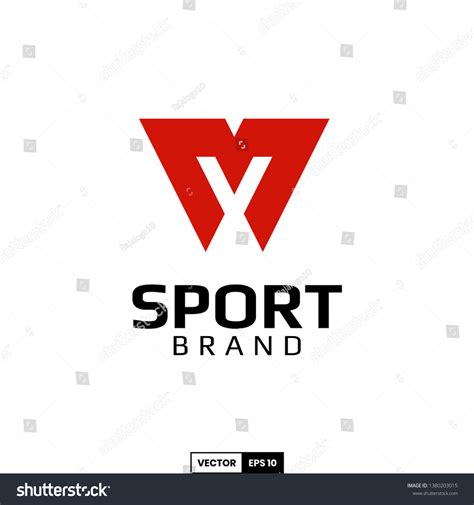 M Sport Logo Design Inspiration Vector Stock Vector (Royalty Free ...