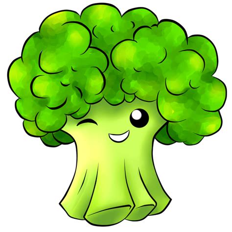 Lembar Kerja Menulis Huruf Sayuran Brokoli | Broccoli cartoon, Kawaii ...