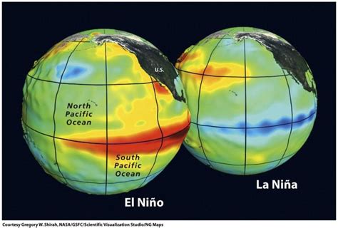 L’oceano Pacifico orientale inizia a raffreddarsi, iniziando una fredda ...