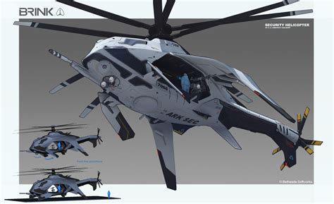 BRINK - Security Helicopter, Georgi Simeonov | Futuristic cars ...