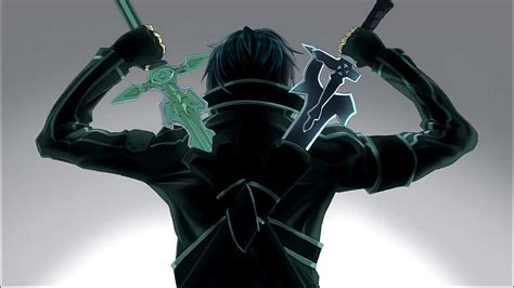 Kirito, Dark Repulser, Dual Blades, Elucidator, SAO, HD wallpaper | Peakpx