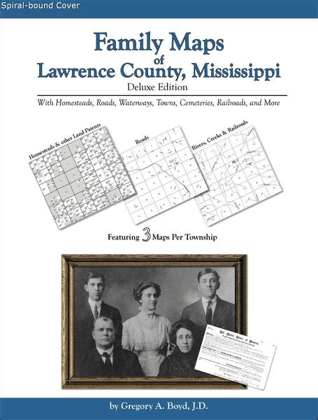 Family Maps of Lawrence County, Mississippi – Arphax Publishing Co.