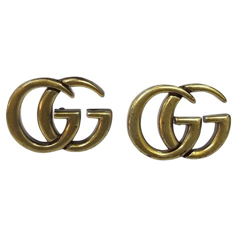 Gucci Marina Silver Earrings at 1stDibs