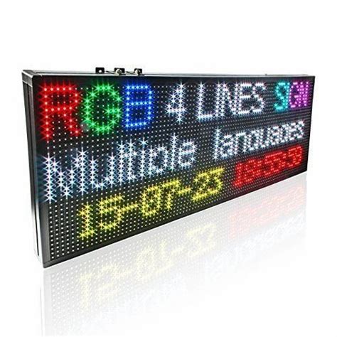 Outdoor LED Sign Boards at Rs 800/square feet in Bengaluru | ID ...