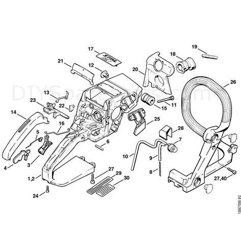 Explore the Complete Stihl 034 Chainsaw Parts Diagram for Easy Maintenance