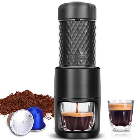 STARESSO Portable Espresso Machine - Manual Espresso with Rich & Thick ...