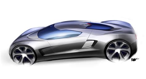 GM Design Shows Off Sketches With C9 Corvette Vibes | Flipboard