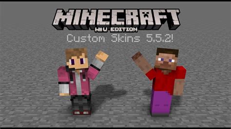 Minecraft wii u custom skins - sosdeal